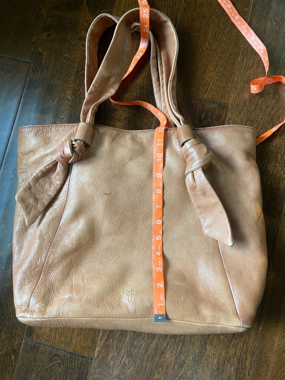 Frye Nora Knotted Tote O/S light brown - Picture 11 of 13